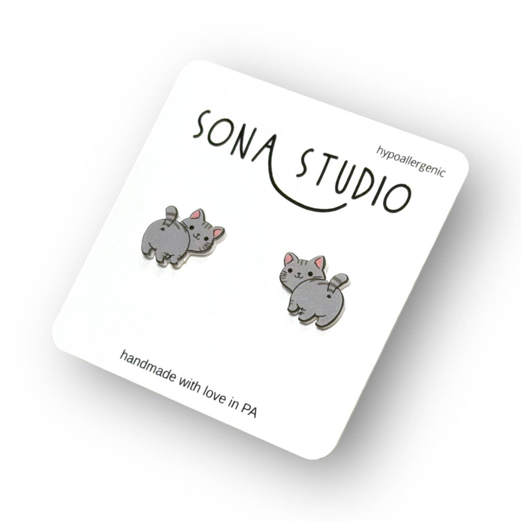 Proud Kitty Earrings