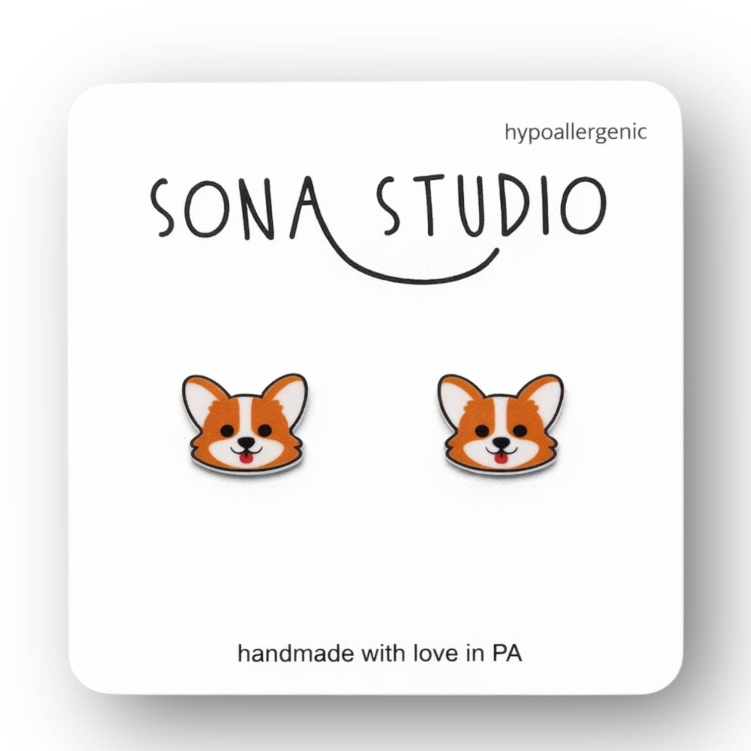Corgi Earrings