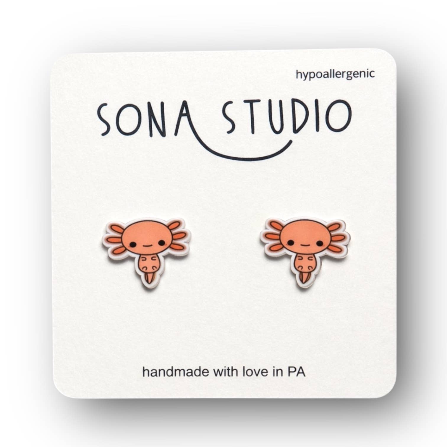 Axolotl Cutie Earrings