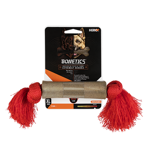 Bonetics Extra Large Tassel Bone Dog Chew Toy Dog Toy – HERO