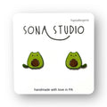Avo-cato Cat Earrings
