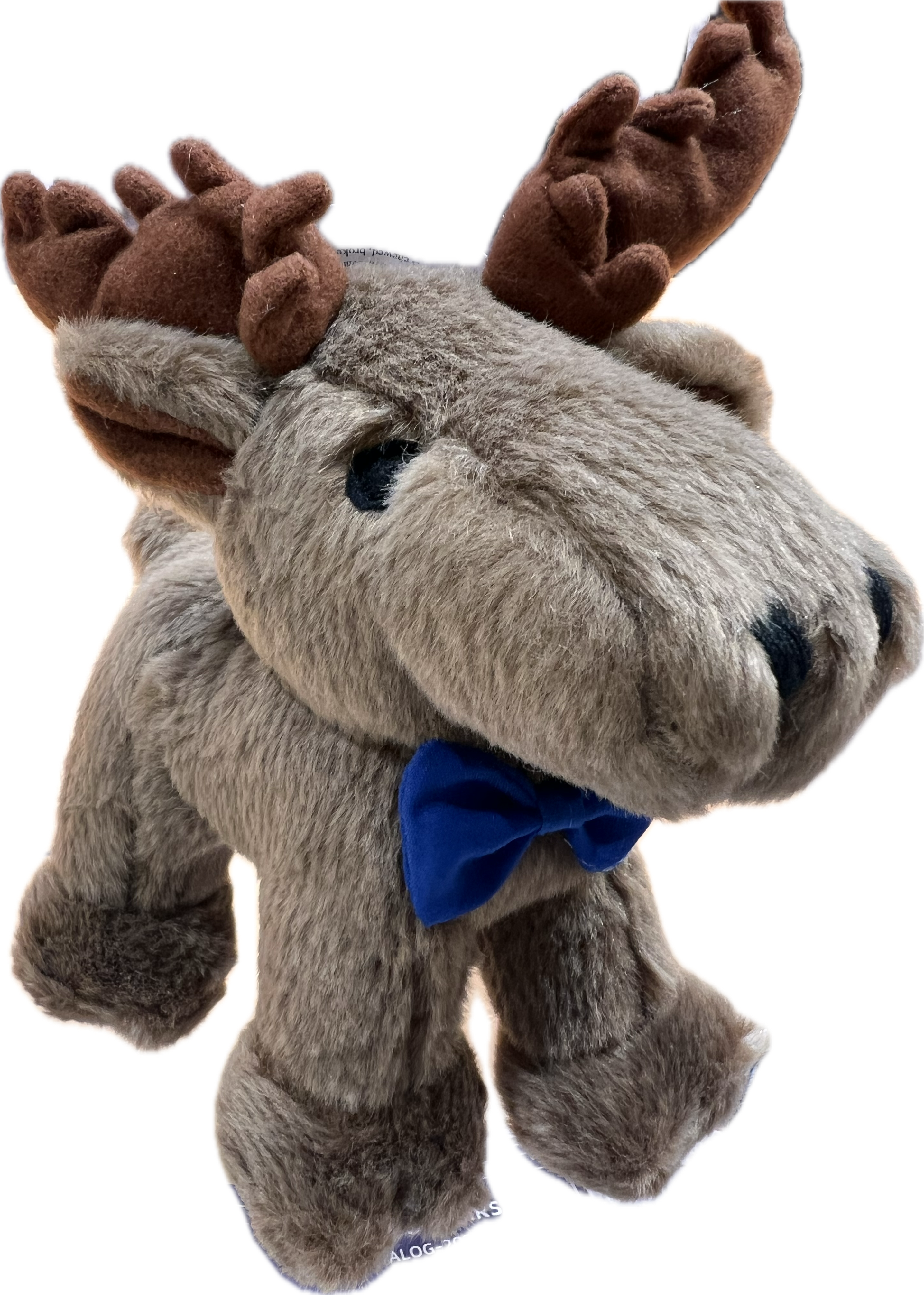 NEW HAMPSHIRE Plush Squeaky Moose Dog Toy