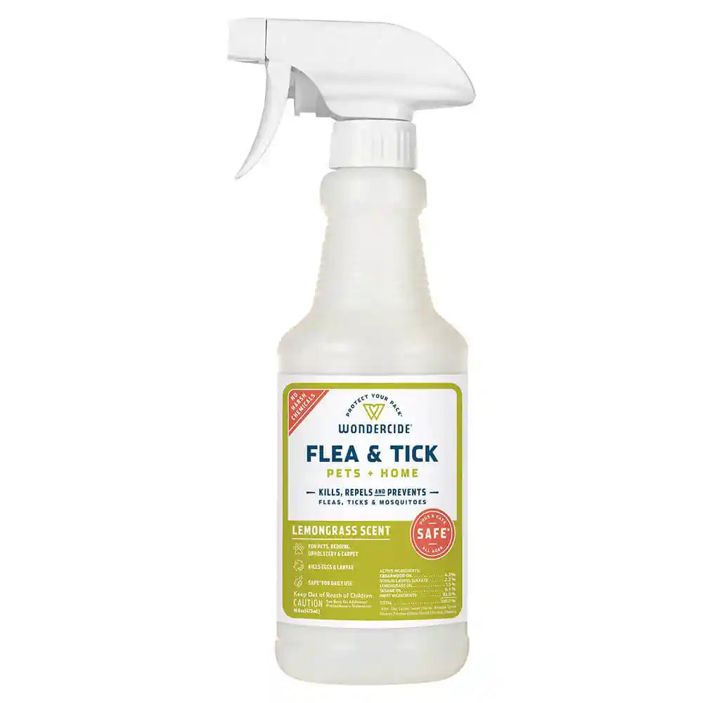 Wondercide Flea Tick Mosquito Spray 16 oz