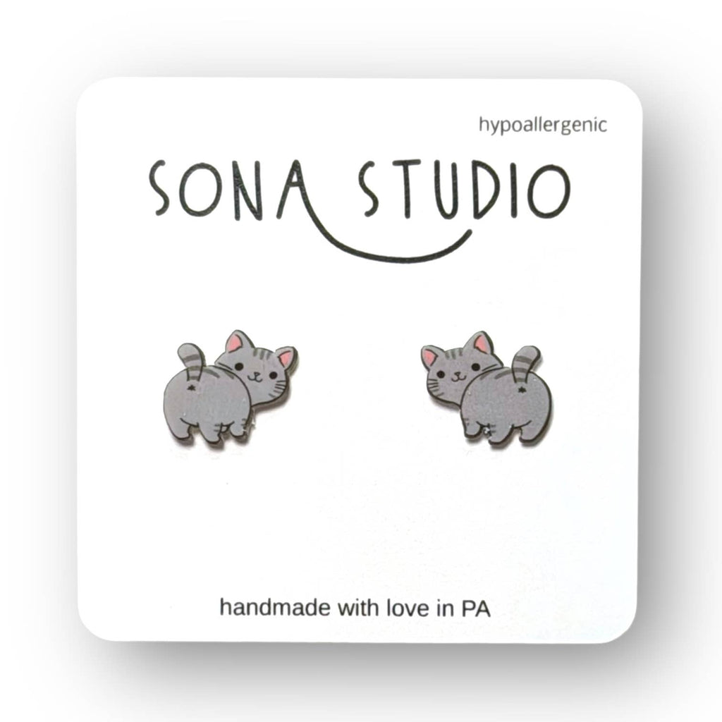 Proud Kitty Earrings