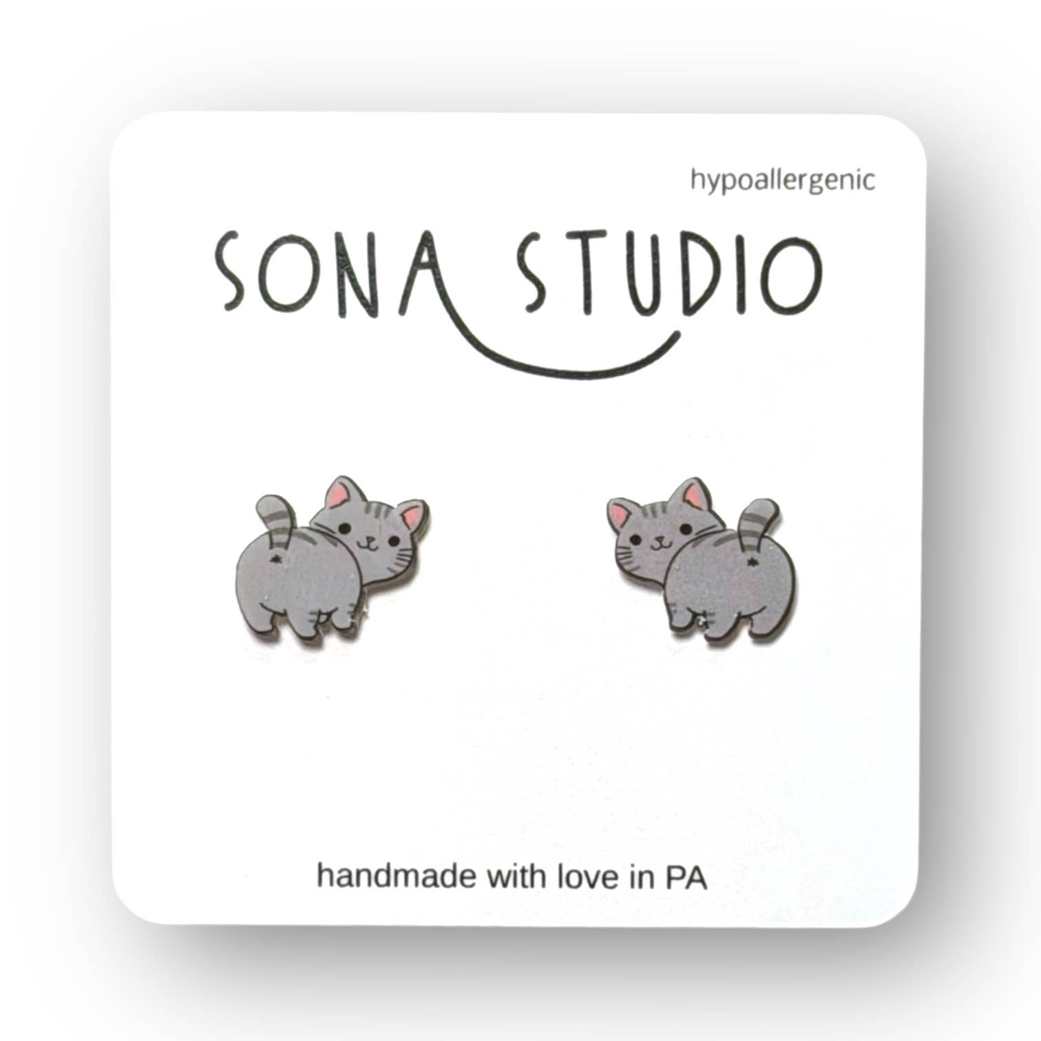 Proud Kitty Earrings