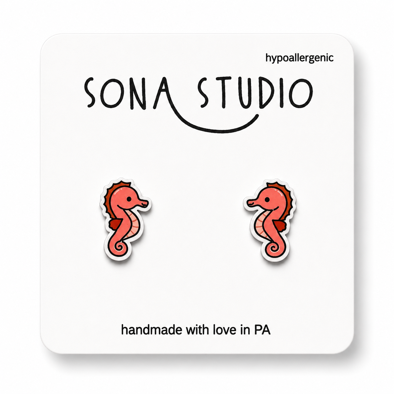 Seahorse Cutie Earrings