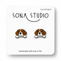 Beagle Earrings
