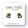 Siamese kitty Earrings