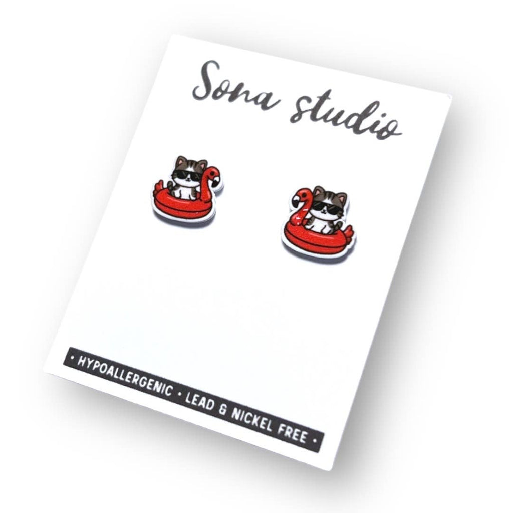 Kitty Floaty Earrings