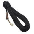 Mendota Obedience Check Cord 20 Ft. Black