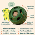 Woof Pupsicle Rubber XL Green