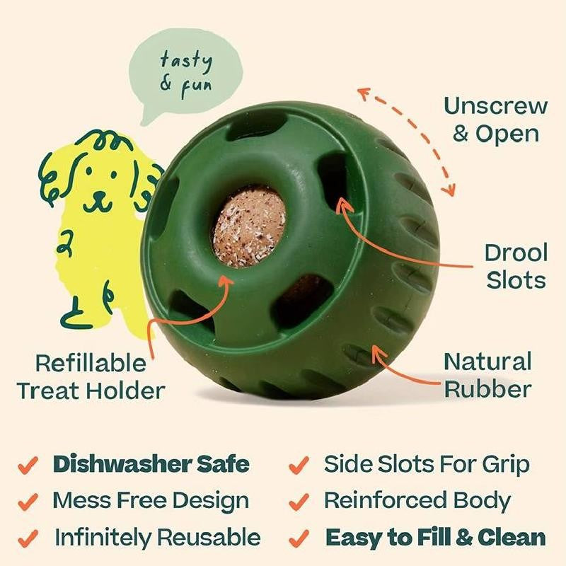 Woof Pupsicle Rubber XL Green