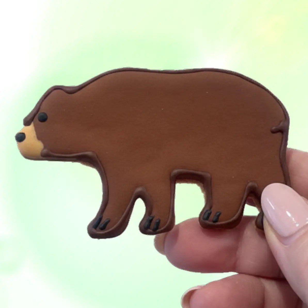 Brown Bear Cookie