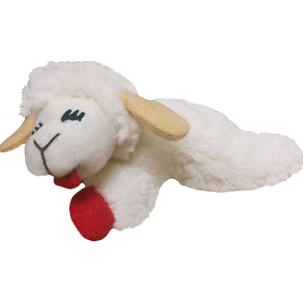 Catnip Lamb Chop Toy 4"