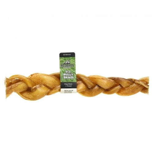 Redbarn Braided Bully Stick 9"