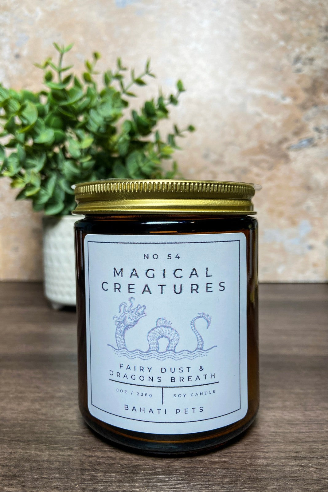 Magical Creatures Candle