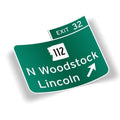 Exit 32 Bumper Sticker