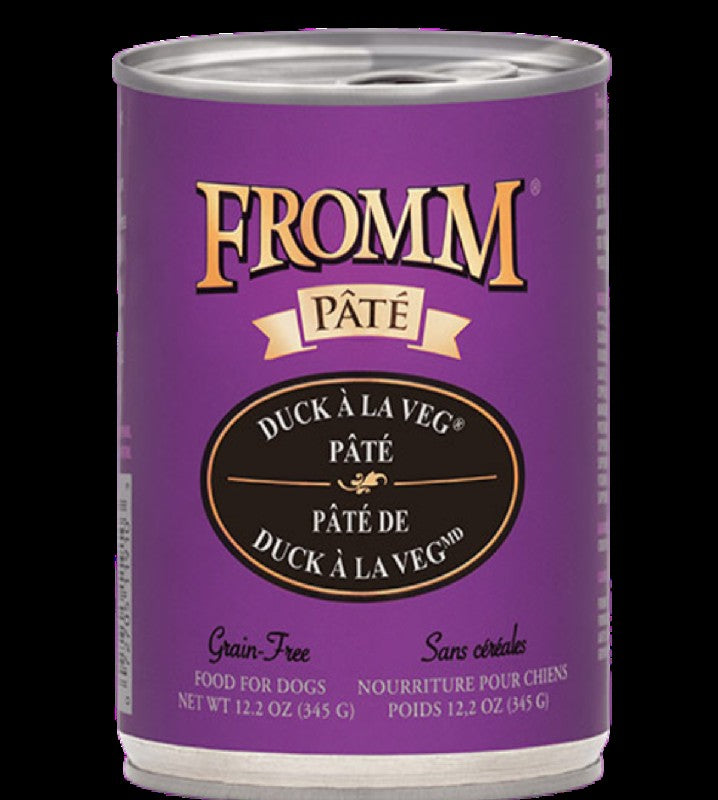 Duck A La Veg Canned Dog 12.2-oz