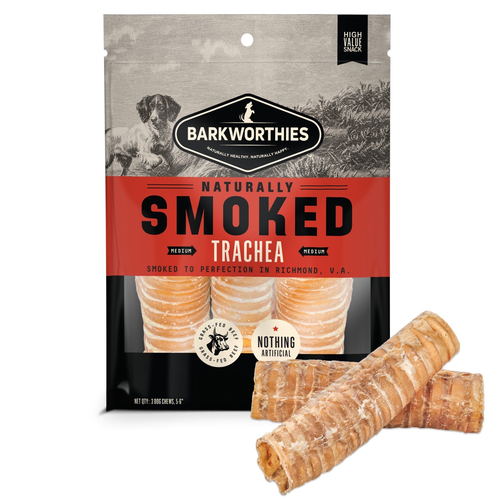 Smoked Trachea 6"