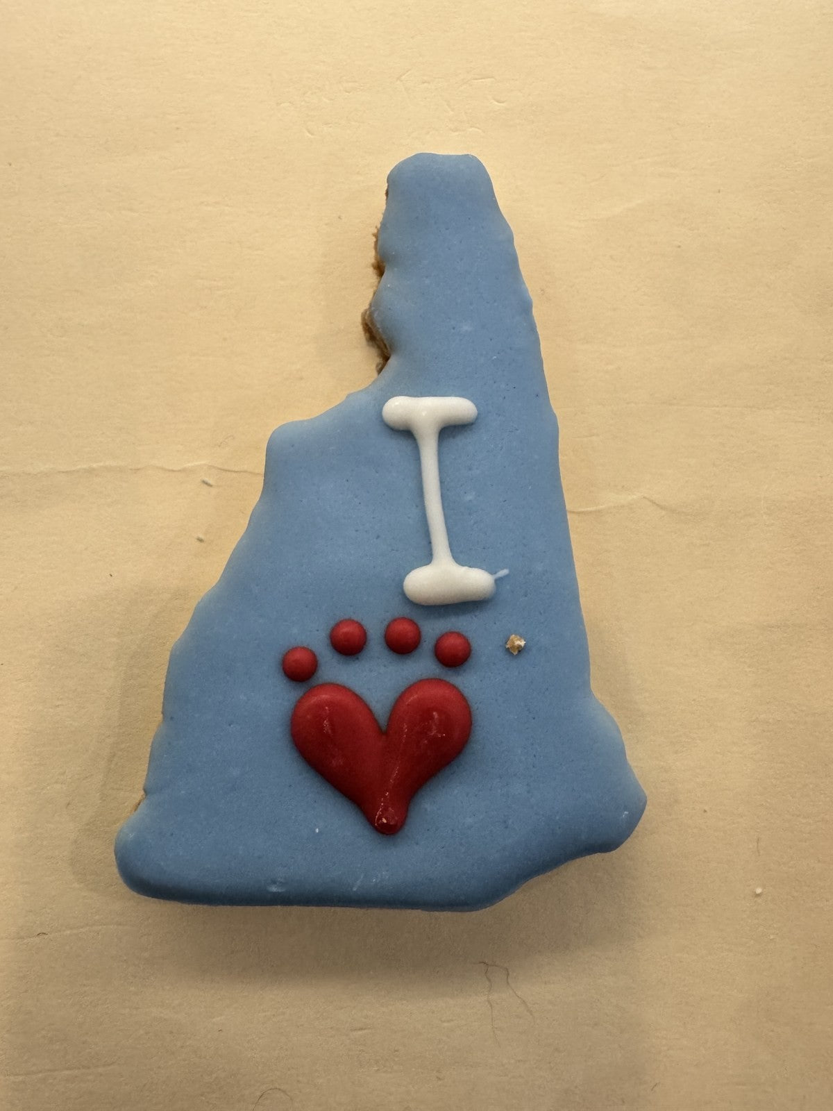 I Heart NH Cookie