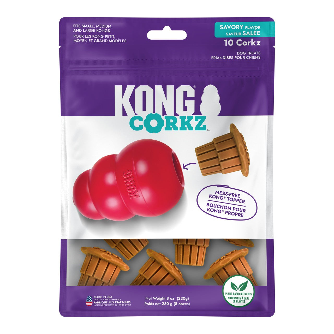Kong Corkz Stuffer Treat