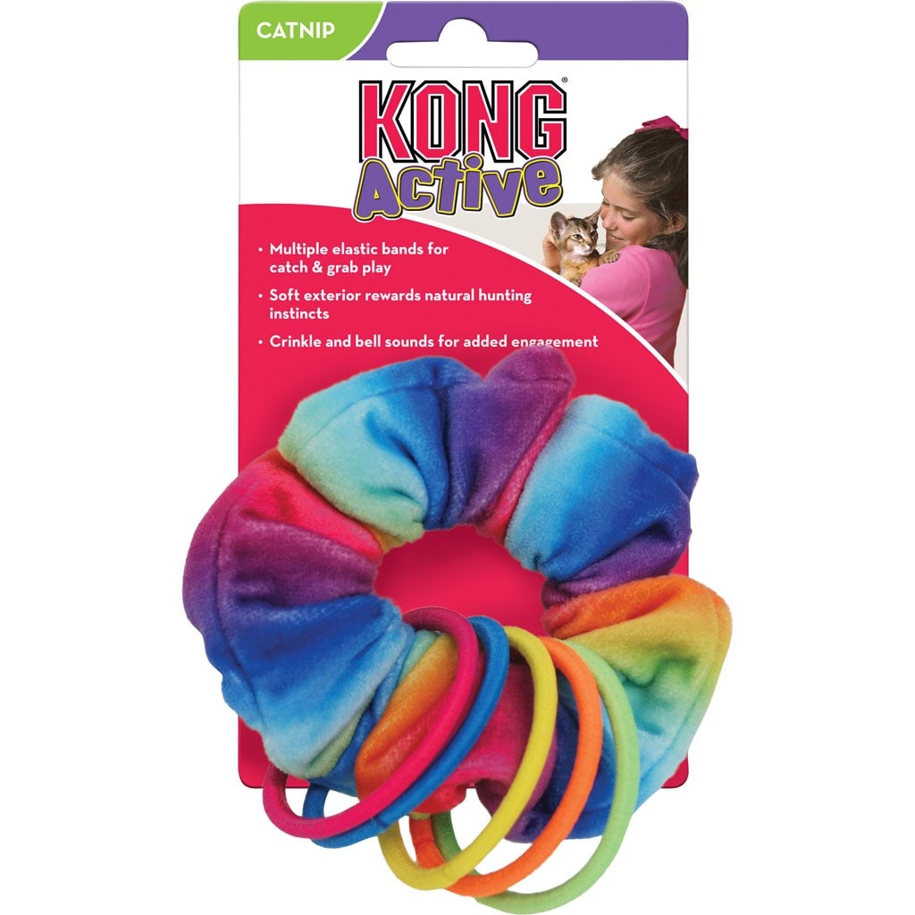 Cat Action Scrunchie