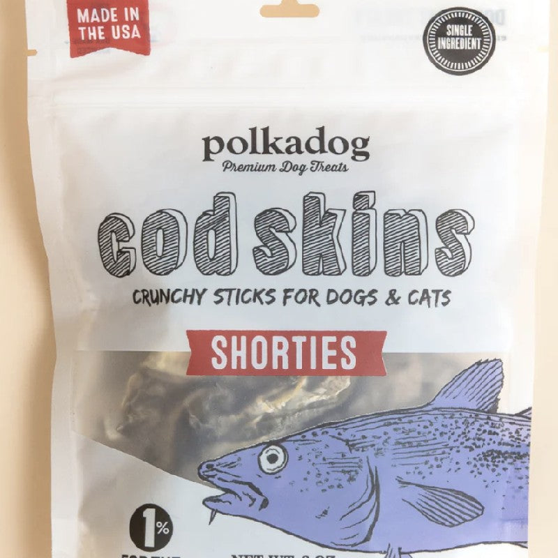 Cod Skin Jerky Short 2-oz