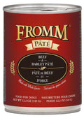Fromm Dog Pate Beef & Barley 12.2 oz