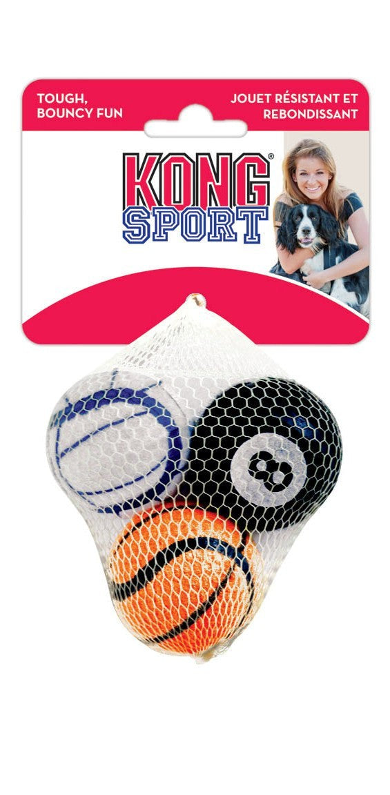 Kong Sport Ball Medium 3-Pack